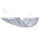 11. GARDEN HAMMOCK FOR 2 PEOPLE 200X150CM WITH SPREADER BAR AND FRINGE MIAMI GRAY