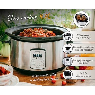 11. Slow cooker CAMRY CR 6414