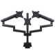 9. Maclean MC-811 desk mount for 3 monitors (desktop; 17" - 27"; max. 20kg)