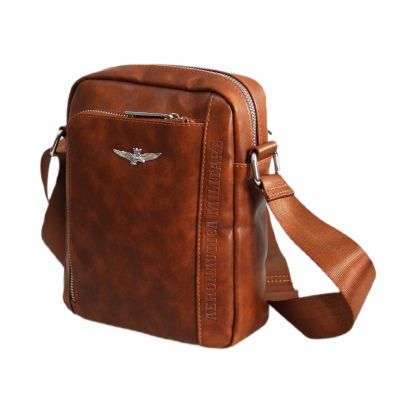 Aeronautica Militare Sling Bag Brown - AM-1182