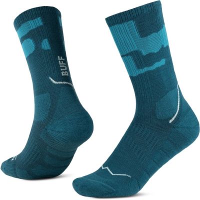 Buff MERINO MW CREW SOCKS MWC2 TEAL L socks