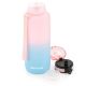 9. Meteor 1500 ml pink/blue sports bottle