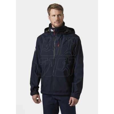 6. Helly Hansen Crew Hooded Jacket M 34443 597