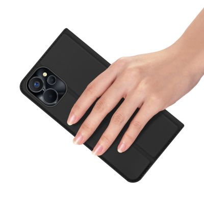 7. Dux Ducis Skin Pro Case For Realme 10 5G / Realme 9i 5G Cover Flip Card Wallet Stand Black