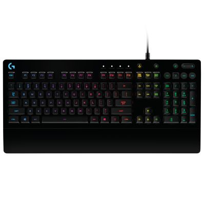 8. Logitech 920-008093 Keyboard (Mechanical; USB 2.0; (US); Black)
