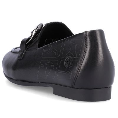 13. Comfortable leather shoes with a chain Remonte W RKR645, black