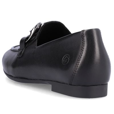 13. Comfortable leather shoes with chain Remonte W RKR645 black