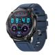 2. Gravity GT21-5 Smartwatch + Navy Blue Silicone Strap