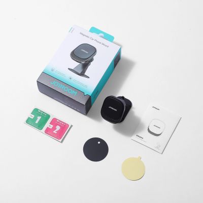 7. Joyroom JR-ZS400 magnetic car phone holder on the dashboard - black