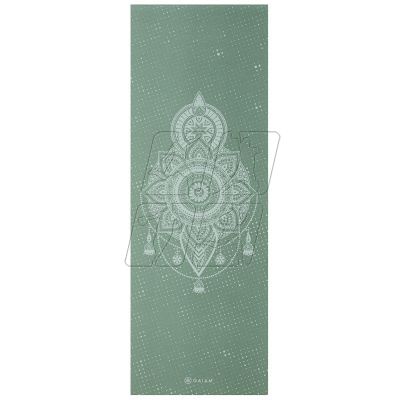 6. Gaiam Celestial Green Yoga Mat 5 MM 64950