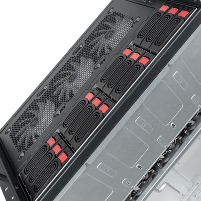 13. Silverstone RM61-312 Rack Black