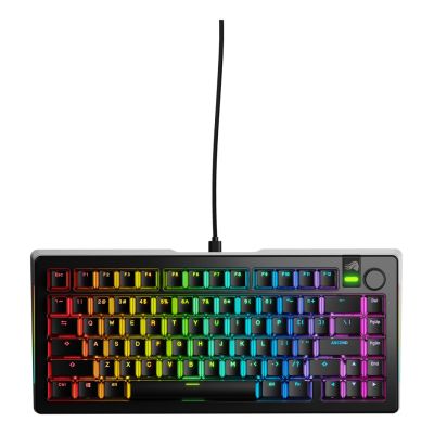 7. Glorious Gaming GMMK 3 PRO 75% Prebuilt USB Keyboard QWERTY US English Black