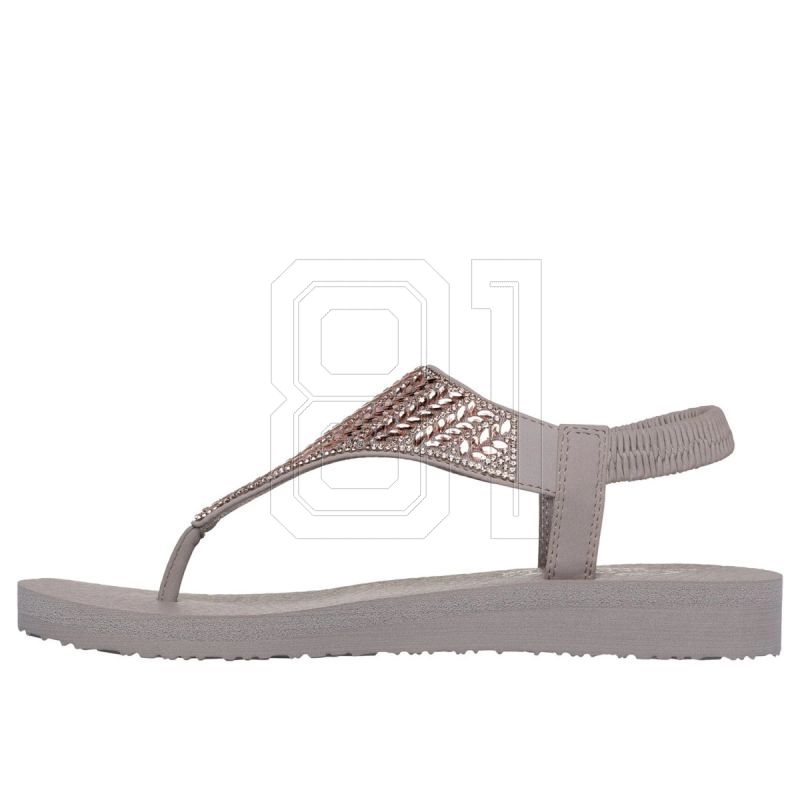 5. Skechers Meditation Sandals - Glamorous Muse W 119774-TPE