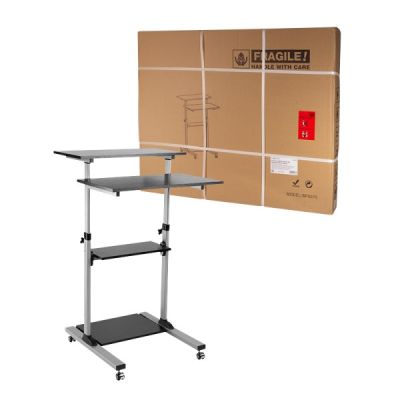 8. LogiLink BP0070 Computer Desk Black, Gray