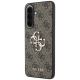 2. Guess Leather 4G Metal Logo Case for Samsung Galaxy A57 5G - Brown