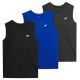 Men's sleeveless tank top (SET OF 3 T-SHIRT) 4F 4FWSS26TSLEM362-90S