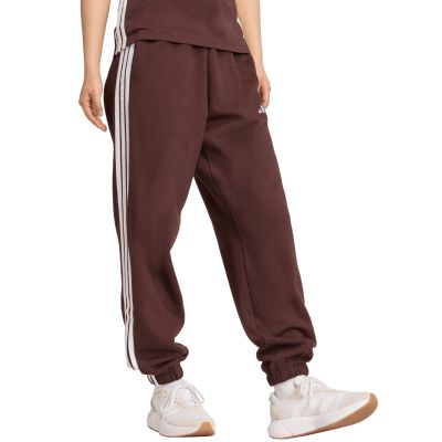 4. adidas Essentials 3-Stripes Fleece Loose-Fit Pants W JY3069
