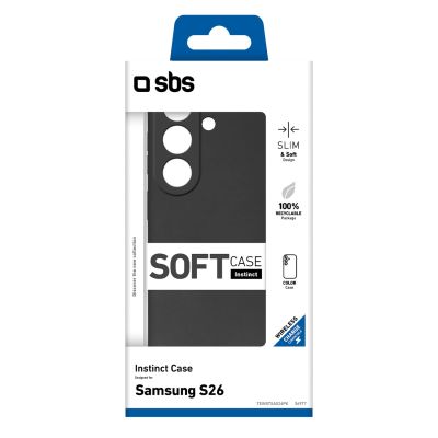 2. SBS Instinct Case for Samsung Galaxy S26 - Black