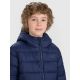 4. Children's down jacket with synthetic filling, unisex, 4F 4FJRAW25TDJAU0804-31S