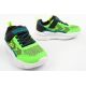 7. Skechers Meteor-Lights LED Children's Sports Shoes for Boys with Velcro