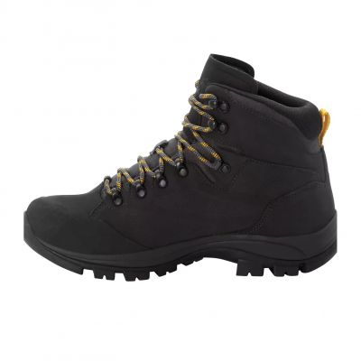 3. Jack Wolfskin REBELLION TEXAPORE MID M phantom / burly yellow XT men's hiking boots (4051171_6357)