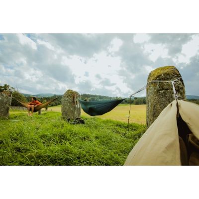 4. Ticket To The Moon TMC05 Hanging Hammock 1 Person Nylon Green