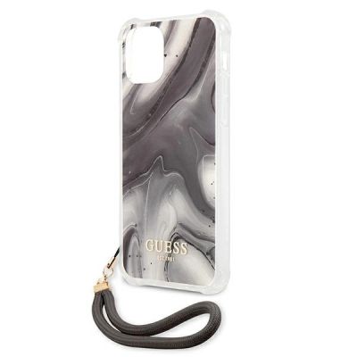 6. Guess GUHCP12SKSMAGR iPhone 12 mini 5.4" grey/grey hardcase Marble Collection
