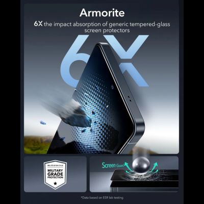 6. ESR UltraFit Armorite Privacy Tempered Glass for Samsung Galaxy S26 Ultra