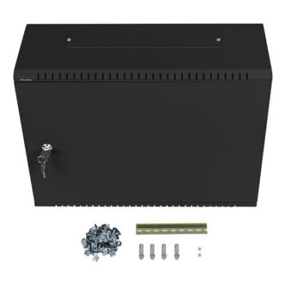 5. Lanberg WAF1-5203-04-00B 4U Rack Wall Mount Cabinet Black
