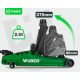 11. Low-Profile Car Jack 80–375 mm 2.5T W22002 WUBER