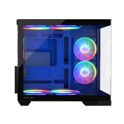 5. MODECOM VOLCANO PANORAMA APEX ARGB 5F MIDI BLACK CASE