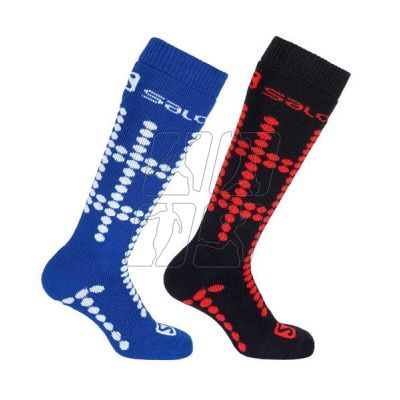 2. Salomon 2pack ski socks 378913