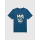 5. Men's regular printed T-shirt 4F 4FRSS26TTSHM4306-46S