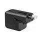 9. Choetech PD6038 USB-C USB-A PD 20W Travel Charger USA EU UK AU - Black