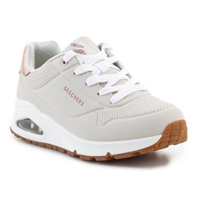5. Skechers Uno Gen1 Shimmer Away W shoes 310545L-NAT