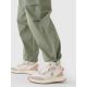3. Women's casual oversize parachute pants 4F 4FRSS24TTROF1330-44S