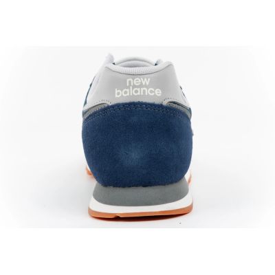6. New Balance 373 men’s sports shoes, navy leather sneakers