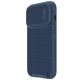 2. Nillkin Textured S Case for iPhone 14 Pro, armored cover with camera cover, blue