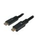 LogiLink CHA0025 HDMI Cable 25m HDMI Type A (Standard) Black