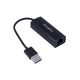 Lanberg NC-0100-01 network card (USB 2.0; 1x 10/100Mbps)