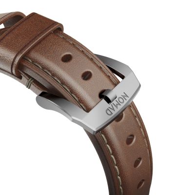 6. Nomad NM1A4RST00 Smart Personal Accessory Band Brown Leather