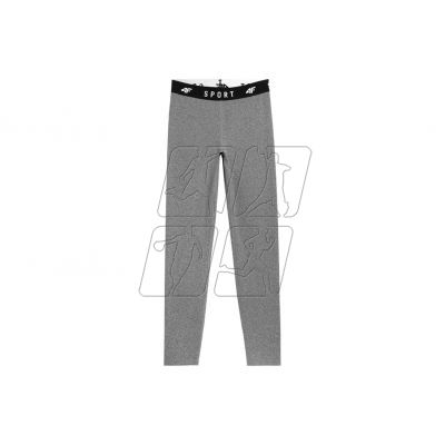 4F W SPDF-351 pants medium gray melange