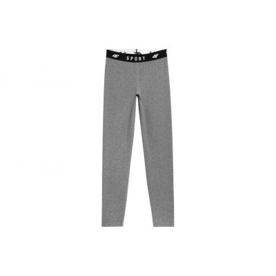 Trousers 4F W H4L22-SPDF 351 medium gray melange 