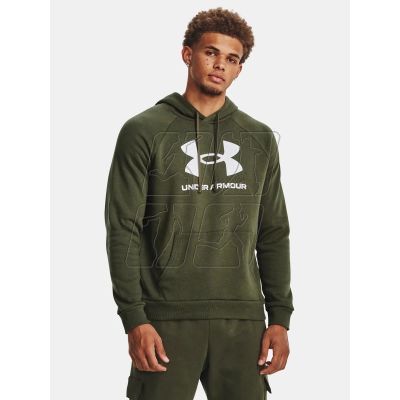 2. Under Armor UA Armor Fleece Big Logo HD hoodie M 1379743-390