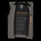 6. CMP men's insulated vest, winter sports vest, gray (34K0757/E910)