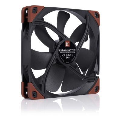 4. Noctua NF-A14 Computer Case Fan 14 cm Black, Brown 1 pc.