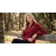 6. Geographical Norway TUG FZ BURGUNDY DB LADY 268 Women's Fleece Jacket (WA1716F/GN-BURGUNDY)