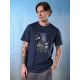 Men's regular printed T-shirt 4F 4FRSS26TTSHM3659-31S