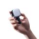 9. Cuktech CC903P 100W Car Charger with Display and 70cm Retractable USB-C Cable - Gray