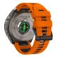 2. Tech-Protect Iconband Pro Strap for Garmin Fenix 5X / 5X Plus / 6X / 6X Pro / 7X / 8 / 8 Pro / 9 / 9 Pro (47 mm) – orange-black